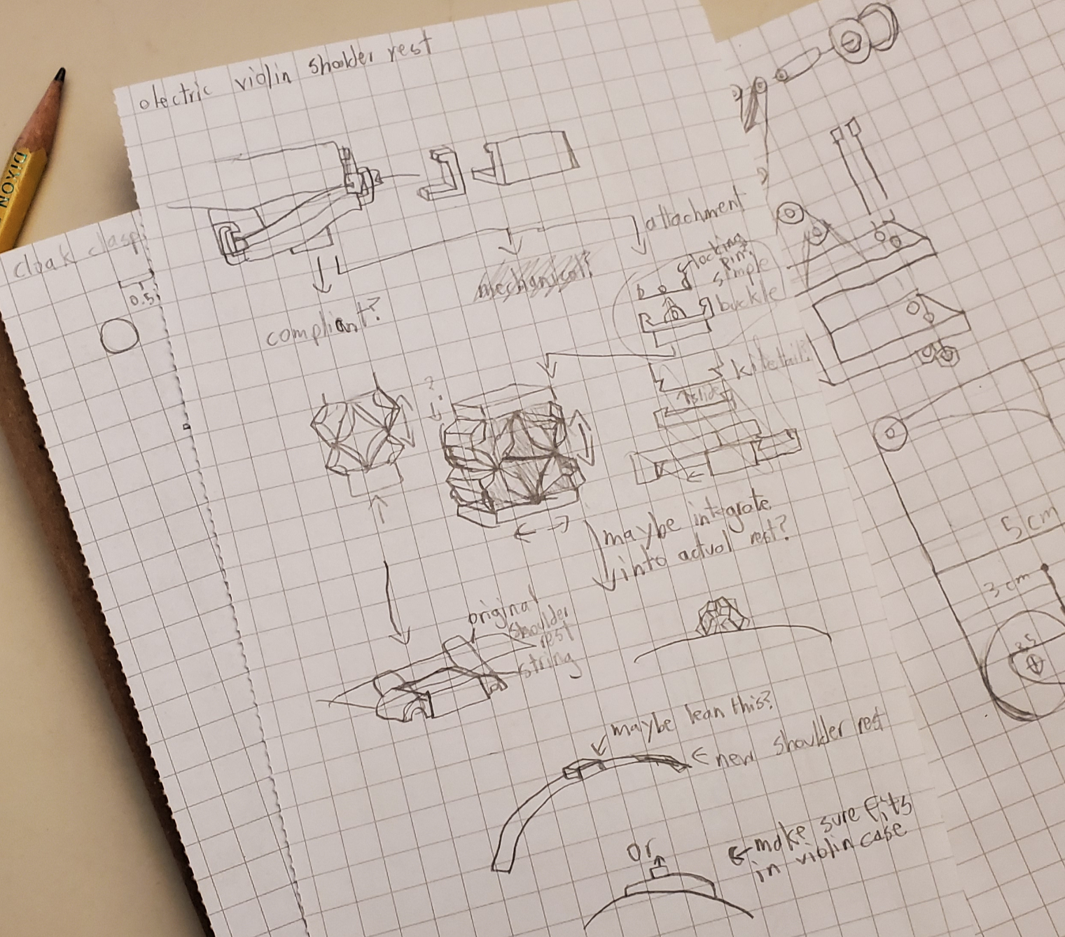 The original blueprints for this project